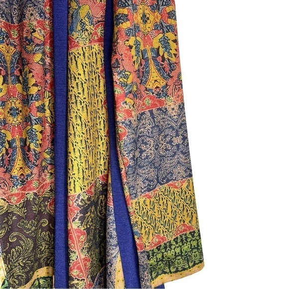 Soft Surroundings Open Front Izmir Mixed Print Boho Cardigan Jacket - Size XS - Picture 3 of 8